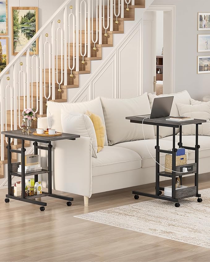 Height Adjustable End Table - Image 4