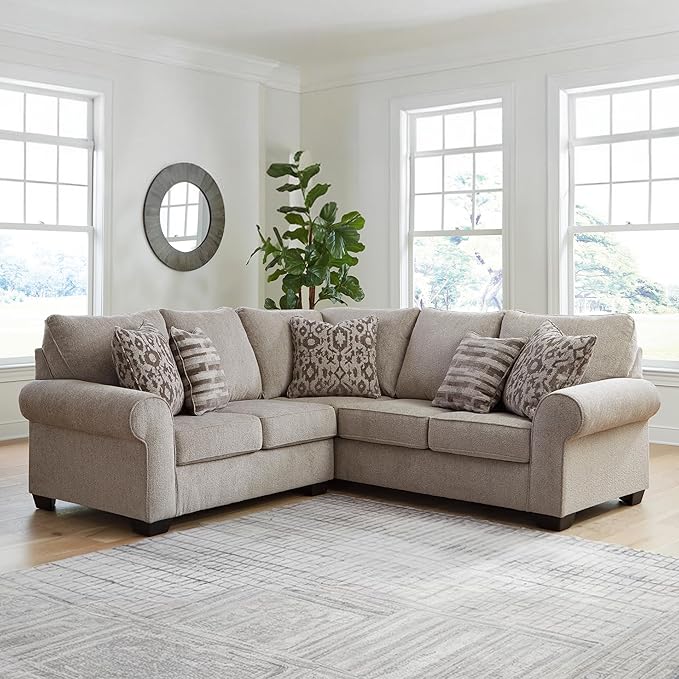 Signature Design by Ashley Claireah Casual L-Shaped 2-Piece Sectional - Image 2