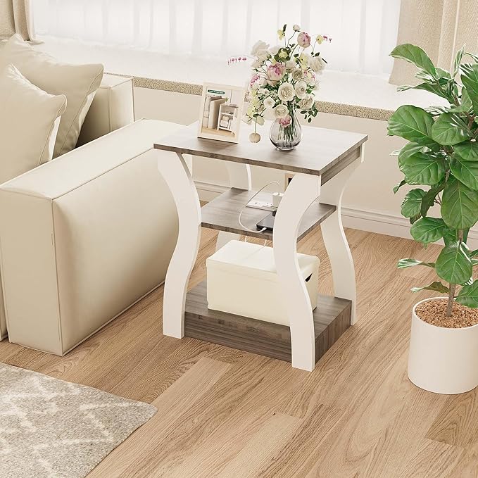 End Tables for Living Room, Side Tables - Image 2