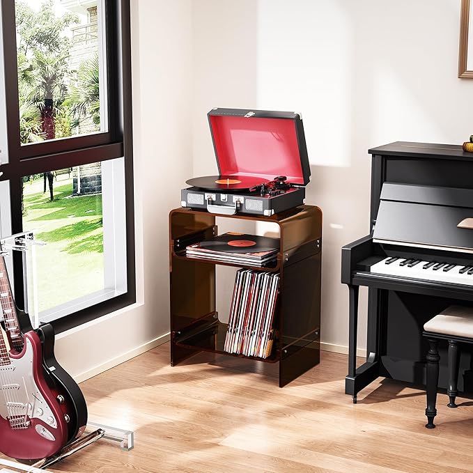 Acrylic Record Player Table - Image 2