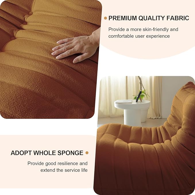 Luxury Ottomans, Modern Square Foot Rest - Image 3