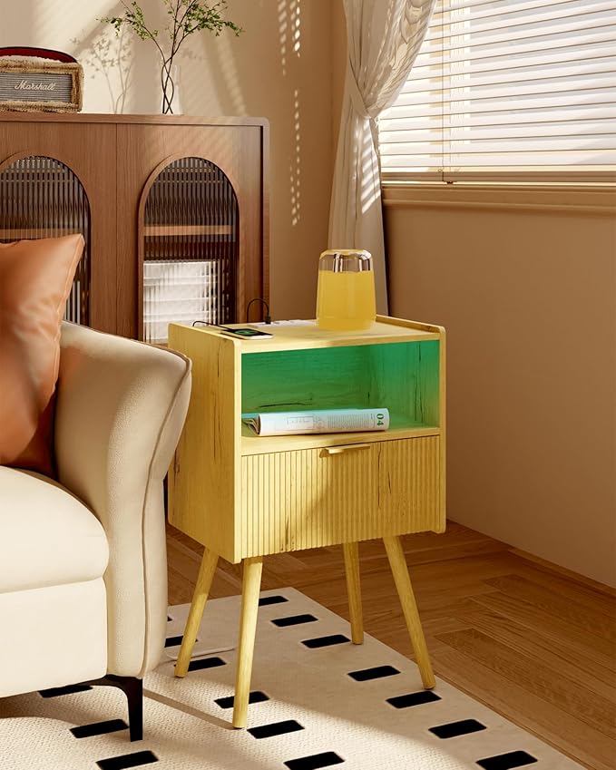 Nightstand, Modern Side Table - Image 6