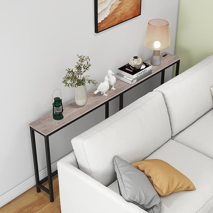HOMERECOMMEND Sofa Tables Console Table - Image 6
