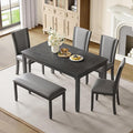 KEIKI 6-Piece Standard Height Dining Table Set by Unknown