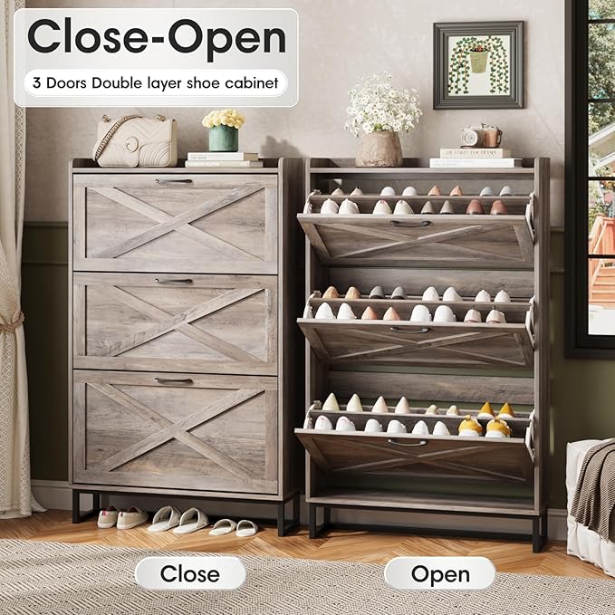 Maupvit Shoe Storage Cabinet - Image 5