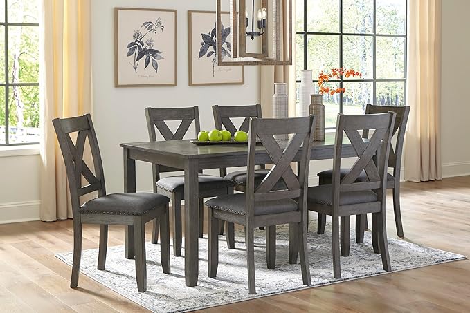 Signature Design by Ashley Caitbrook Rustic 7 Piece Dining Set, Include Table - Image 9
