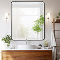 30x36 Inch Rectangle Bathroom Mirror by Bonverre