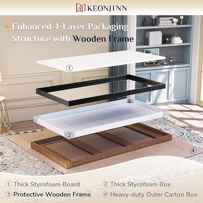 Keonjinn 72 x 36 in Brushed Nickel Mirror - Image 7