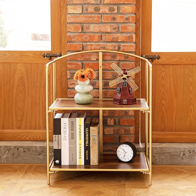 Crofy No Assembly Folding Bookshelf - Image 7