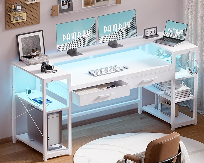 Pamray 58 Inch Computer Desk by PAMRAY
