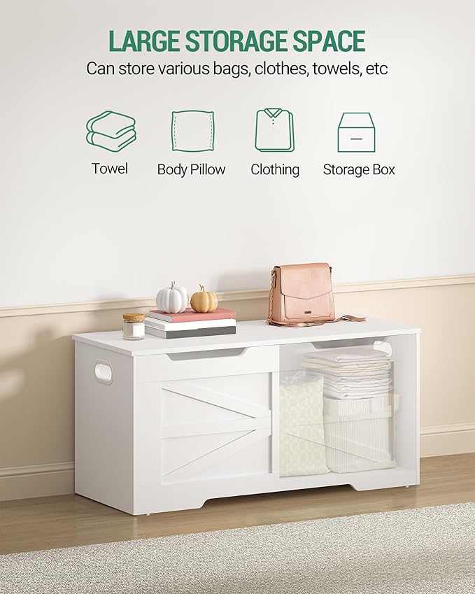 39.4" Storage Chest, Extra Large Storage Trunk - Image 8