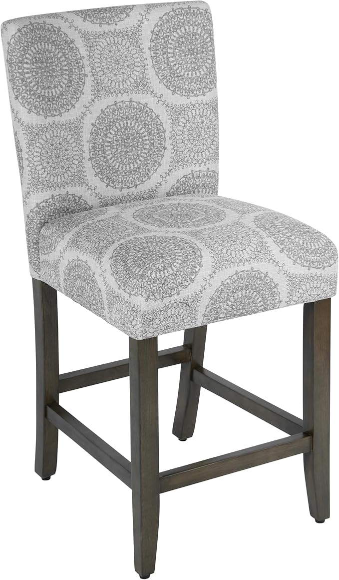 HomePop Upholstered Counter Height Barstool by HomePop