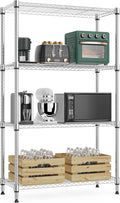 1000 lbs 4Tier Shelf Metal Storage Shelves Wire Rack Closet Organizers by MEIGAOPLASTICANDMETALHKCOLIMITED