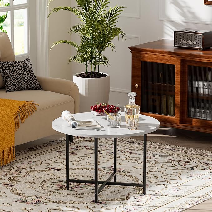 Round Coffee Table, Small Coffee Tables by FAMIDGE