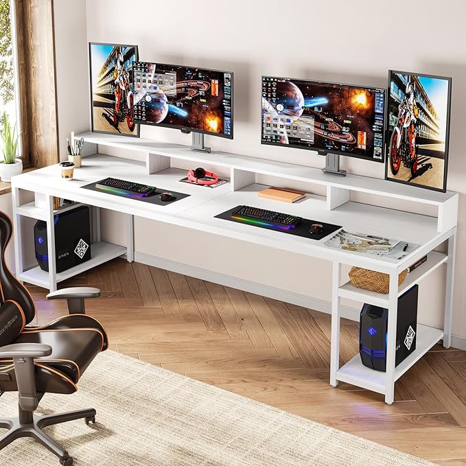 Tribesigns Two Person Desk - Image 9