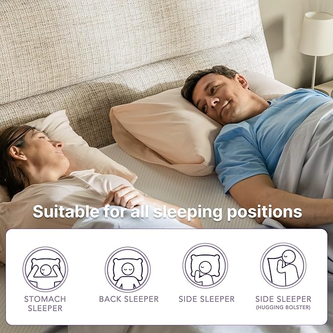 NapQueen 10 Inch Queen Size Mattress, Bamboo Charcoal Memory Foam Mattress - Image 9