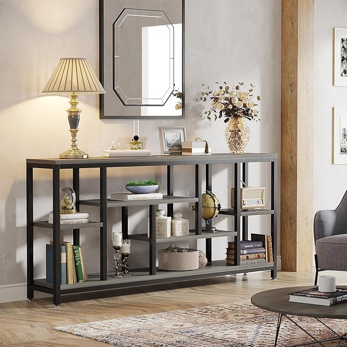 Tribesigns Console Sofa Table, 70.9 inch Extra Long Console Table Behind Couch - Image 4