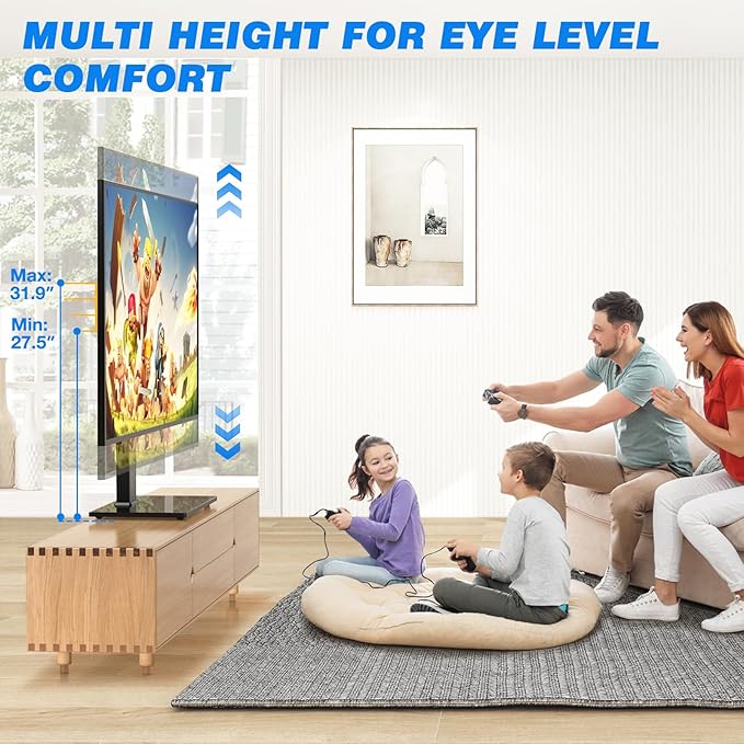 Rfiver Universal Swivel Table Top TV Stand - Image 3