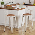 Yongchuang 30 inch Bar Stools Set of 2 Kitchen Bar Height Chairs by YongchuangInternational