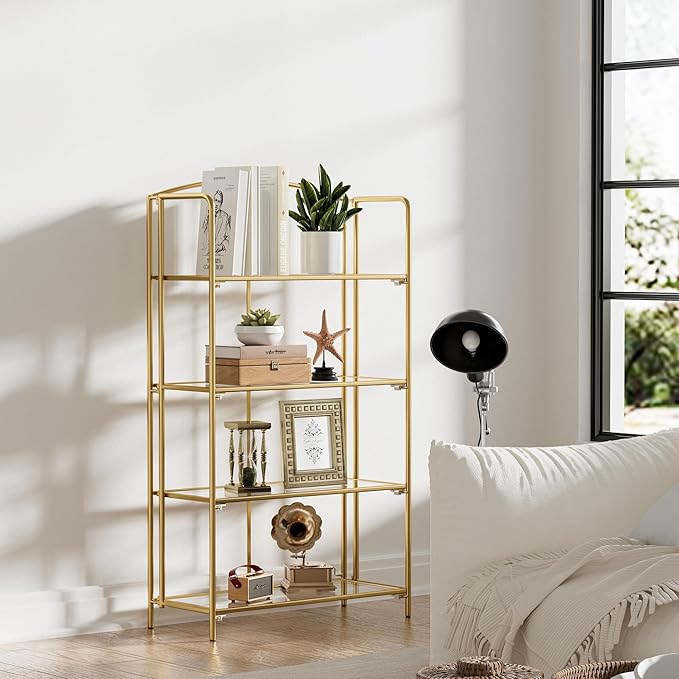 Crofy No Assembly Folding Bookshelf - Image 2