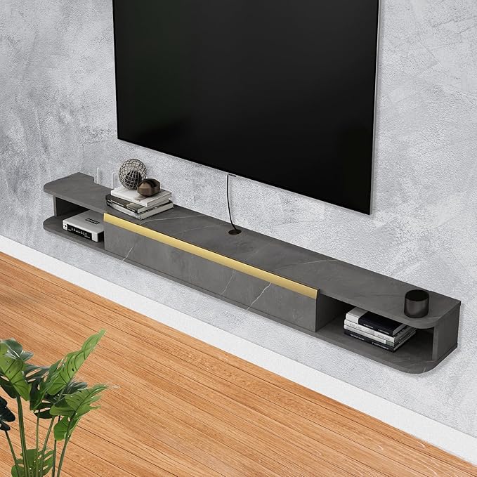 Floating TV Stand, Floating Shelves - Image 2