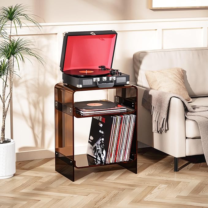 Acrylic Record Player Table - Image 4