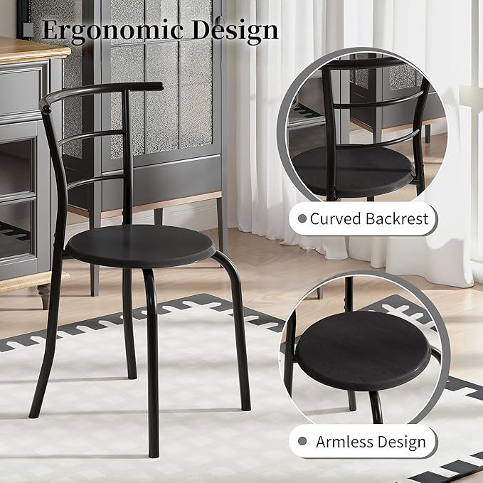 VECELO 3-Piece Dining Table Set - Image 5