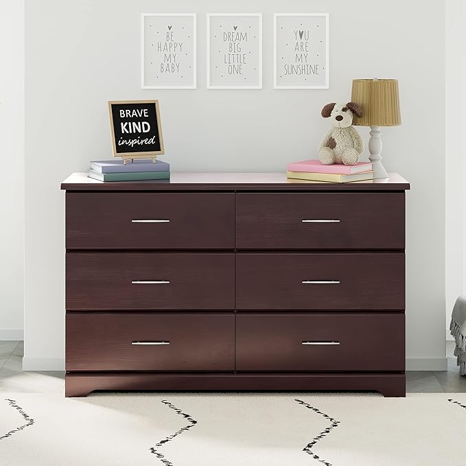 Storkcraft Brookside 6-Drawer Dresser – GREENGUARD Gold Certified, Nursery & - Image 2