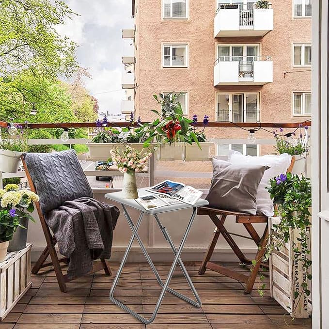 Garden 4 you Folding TV Tray Table, TV Dinner Table - Image 8