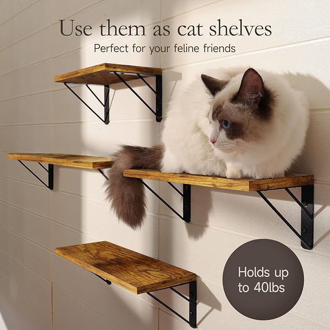 BAYKA Wall Shelves for Bedroom Decor, Floating Wall Shelves for Living Room - Image 5