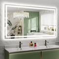 72x40 Inch LED Bathroom Mirror by YEELAIT