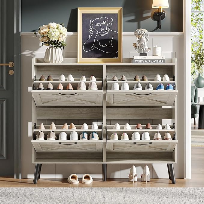 Maupvit Large Shoe Storage Cabinet - Image 3