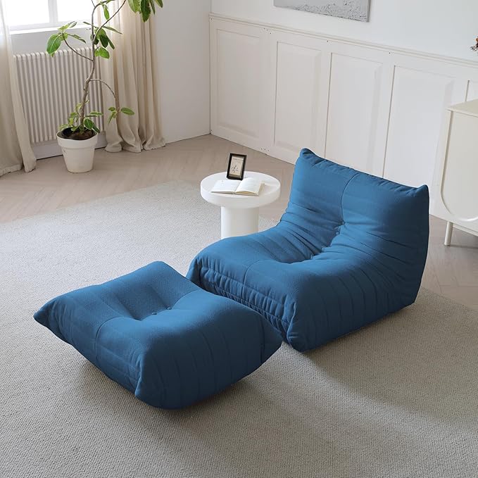 Luxury Ottomans, Modern Square Foot Rest - Image 7