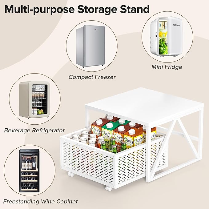 Urban Deco Mini Fridge Stand - Image 5