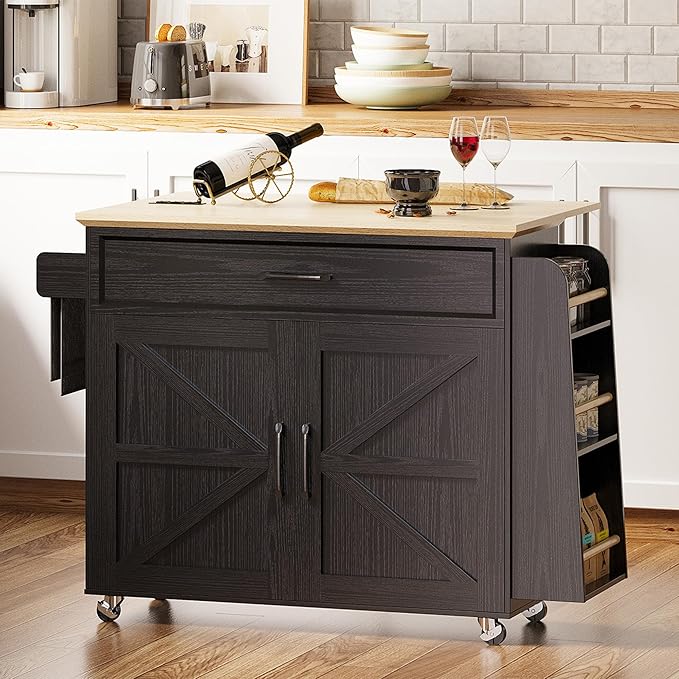 IRONCK Kitchen Island Cart by IRONCK