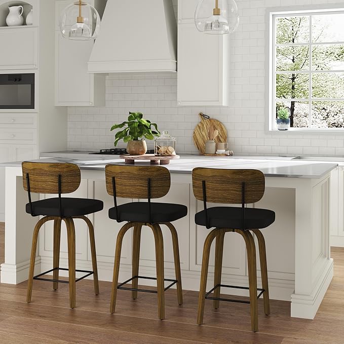 Swivel Counter Height Bar Stools - Image 9