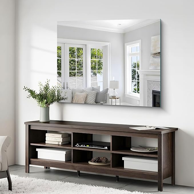 40x48 Inch Frameless Mirror, Frameless Bathroom Mirrors - Image 2