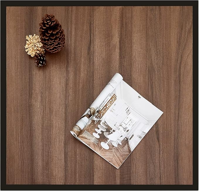 SAYGOER Farmhouse Coffee Table Rustic Wood Coffee Tables Mid Century Modern - Image 5
