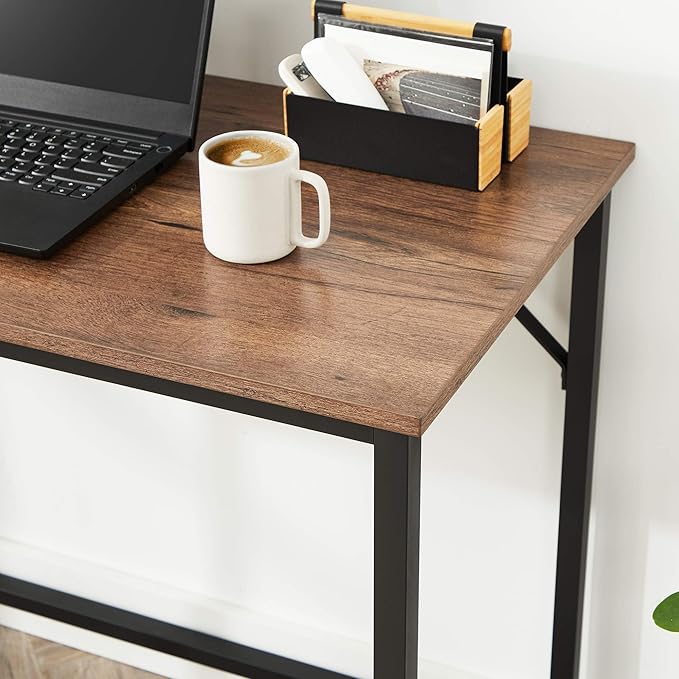 VASAGLE Computer Desk, Office Work Desk, - Image 5