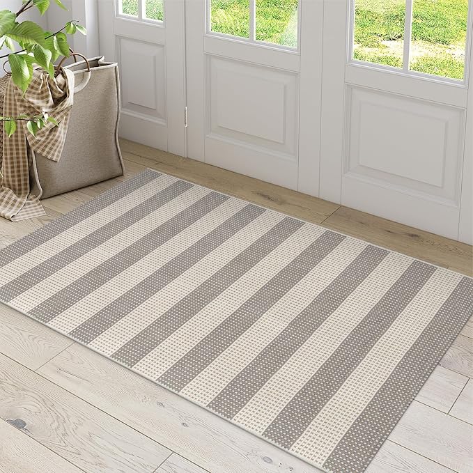 OJIA Indoor Outdoor Rugs 3'x5', Washable Area Rug Entryway Rugs Indoor Front - Image 6
