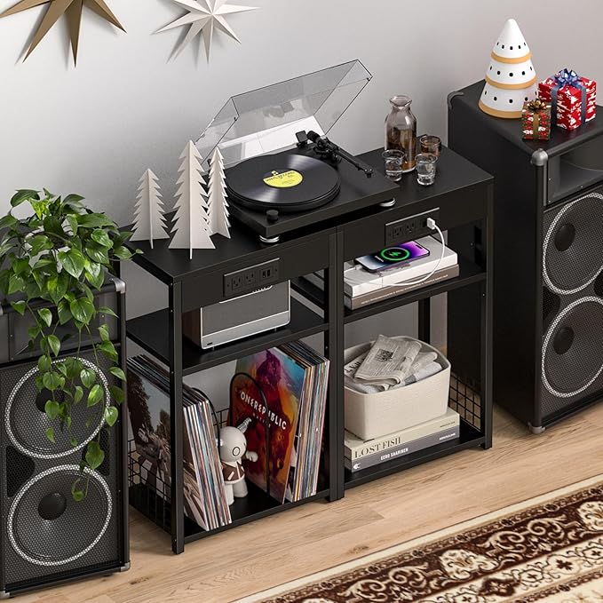 LELELINKY 3 Tier End Table - Image 2