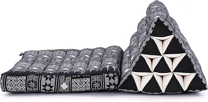 Leewadee 1-Fold Mat with Triangle Cushion – Comfortable TV Pillow, Foldable - Image 7