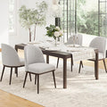 COLAMY Upholstered Dining Chairs Set of 4, Large Dining Room Kitchen Chairs by COLAMYINC