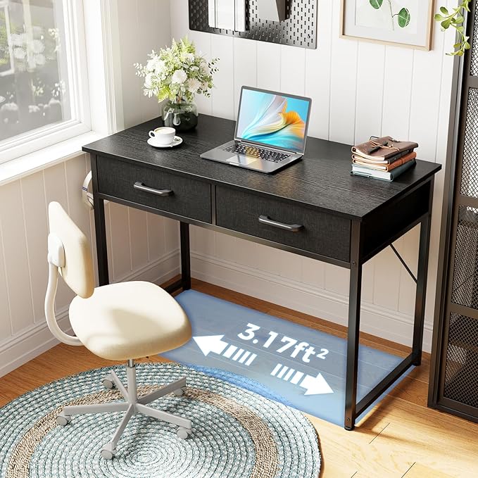 Casaottima 40 Inch Small Office Computer Desk - Image 4