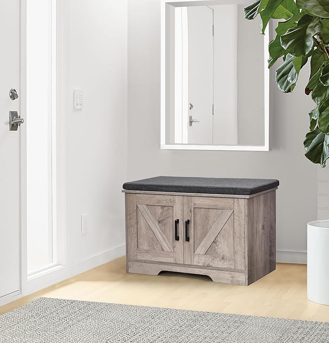 2-Tier Storage Bench, Shoe Bench - Image 2