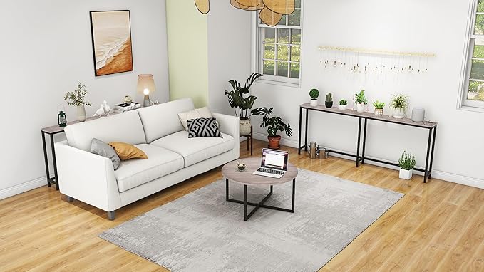 HOMERECOMMEND Sofa Tables Console Table - Image 5