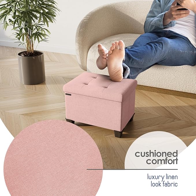 STORAGEBUD Storage Ottoman Cube - Image 7