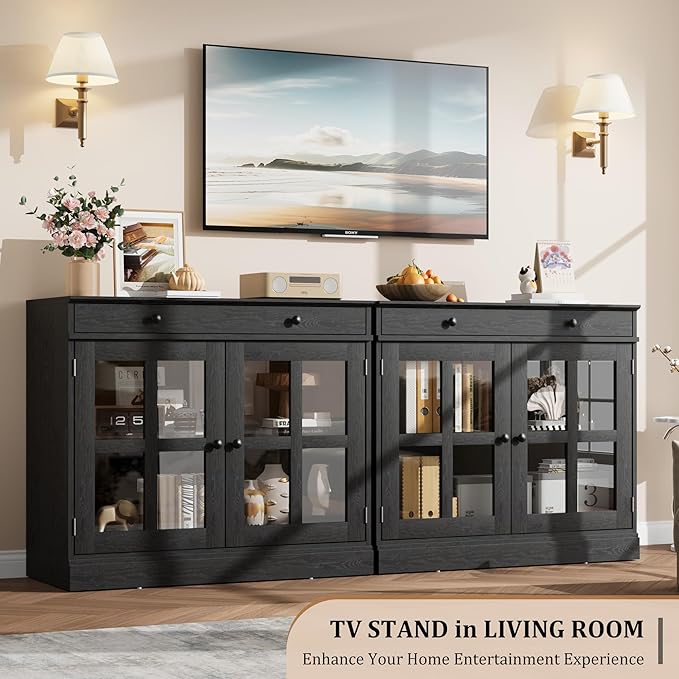 GarveeHome 35.4" Sideboard Buffet Cabinets - Image 5