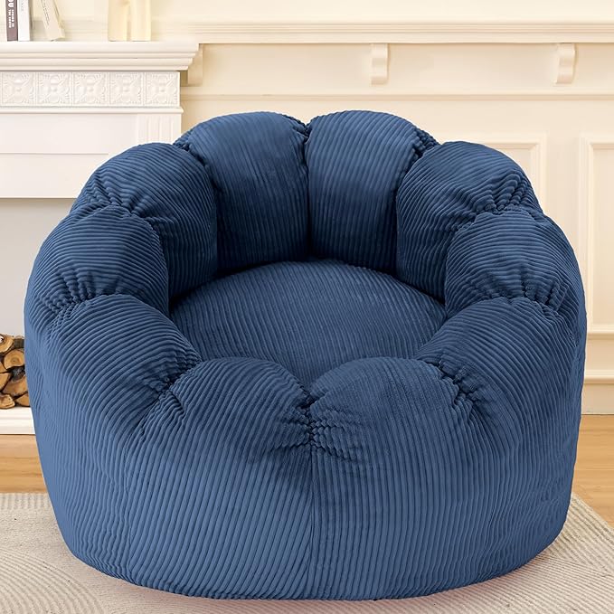 HABUTWAY Giant Bean Bag Chair for Adults/Kids/Teens, Pumpkin Bean Bag Couch by HABUTWAYMakeYourLifeComfortable