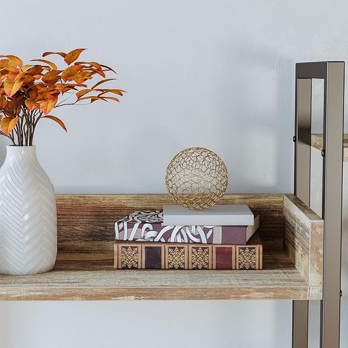 IRONCK Bookshelves and Bookcases 5 Tiers, Triple Wide Industrial Bookshelf - Image 5